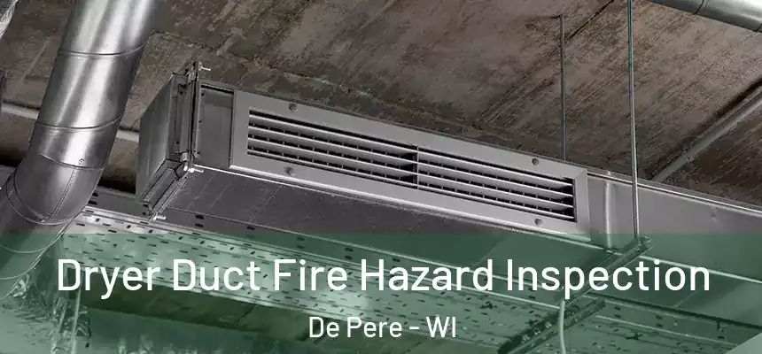  Dryer Duct Fire Hazard Inspection De Pere - WI