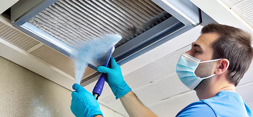 Proactive Dryer Vent & Auxiliary Duct Pollen Cleanup in De Pere, WI